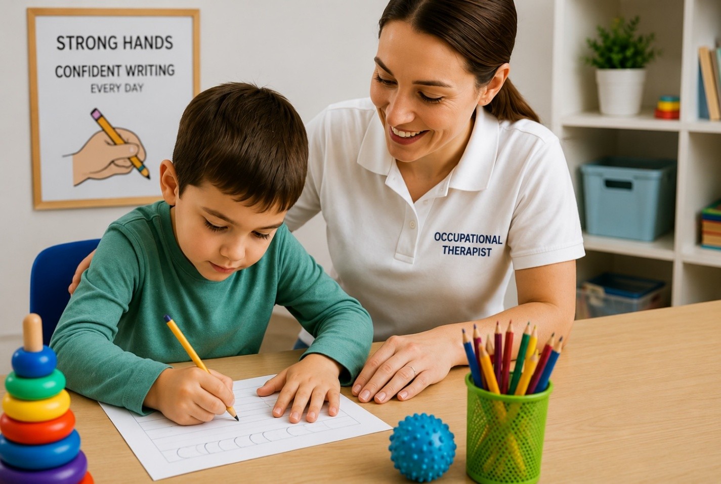 How Occupational Therapy Helps with Handwriting and Motor Coordination